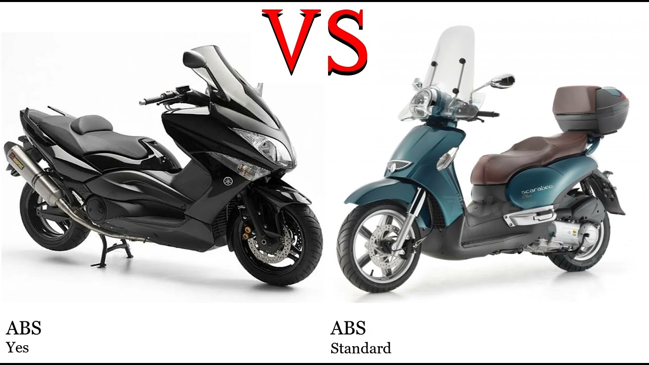 Yamaha TMax 500 vs Aprilia Scarabeo 400 Test specification comparison