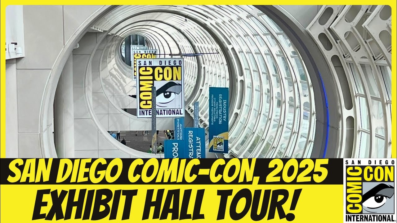 SDCC 2025 Exhibit Hall Floor Tour – First Minutes Inside San Diego Comic-Con Preview Night