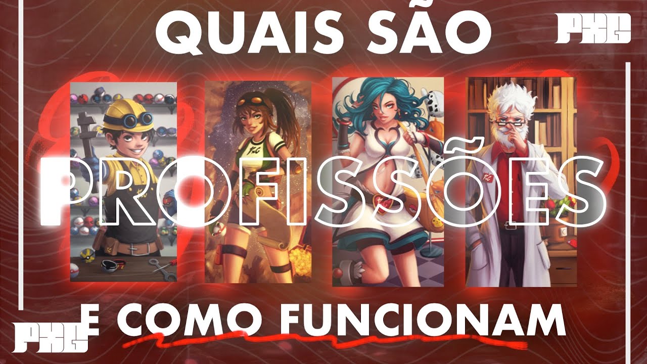 TUDO SOBRE A PROFISSÕES EM PXG! 👁️👄👁️