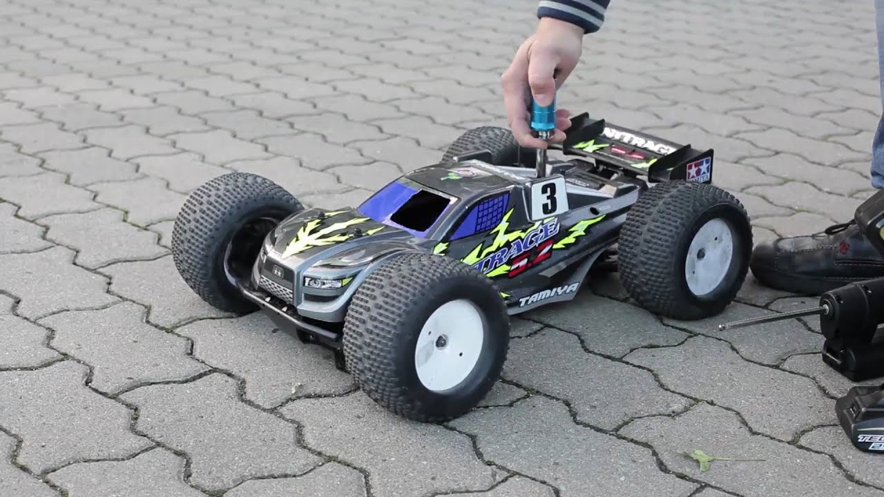 RC Tamiya Nitrage 5,2  mit 2 Gang-Getriebe  2 Speed transmission.