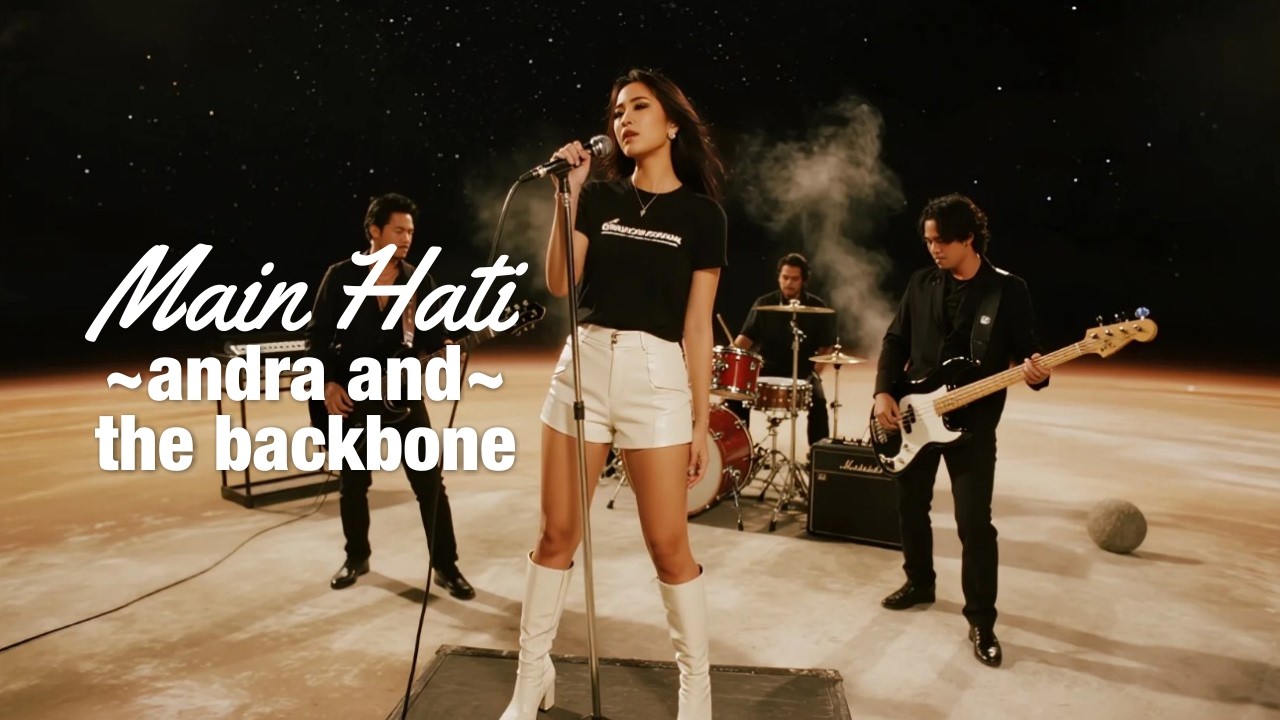 ANDRA AND THE BACKBONE - MAIN HATI | FEMALE COVER (official lyrics)