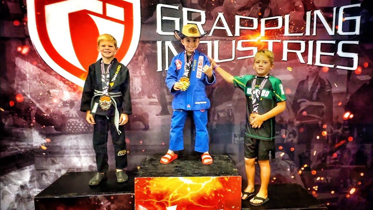 🥋 #KIDS #BJJ #COMPETITION🥇🥇GRAPPLING INDUSTRIES 2025