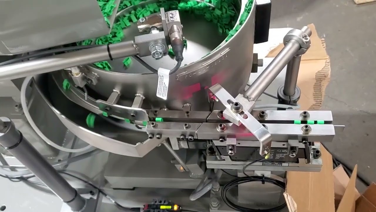 Insertion Panel Clip Blow Feeding Assembly System