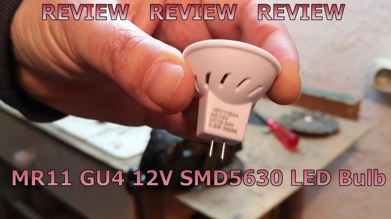 Review MR11 GU4 12V SMD5630 LED Bulb Lamp 20W Halogen