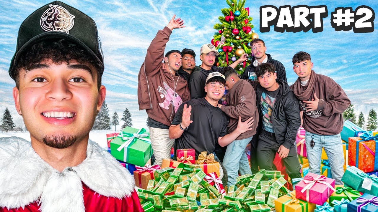 LAST TO TAKE THEIR HANDS OFF CHRISTMAS TREE, WINS ALL PRESENTS!!! (Part 2)