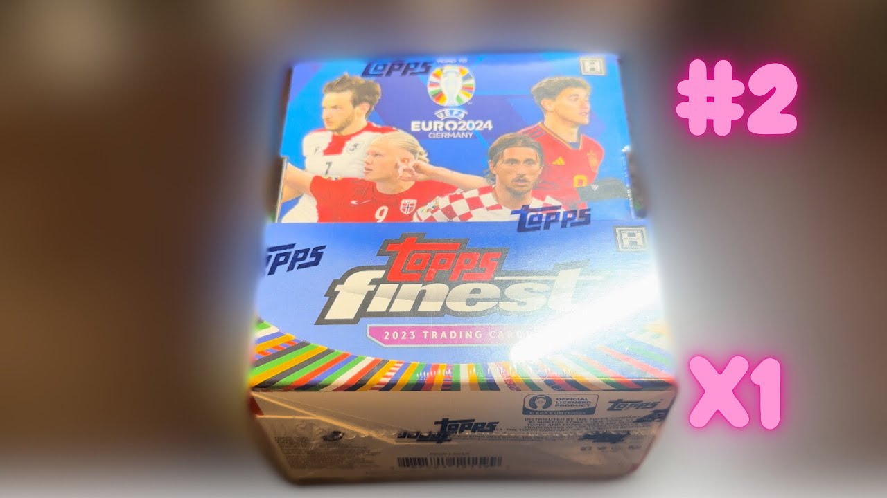 2024 Topps Finest EURO 1 box #2