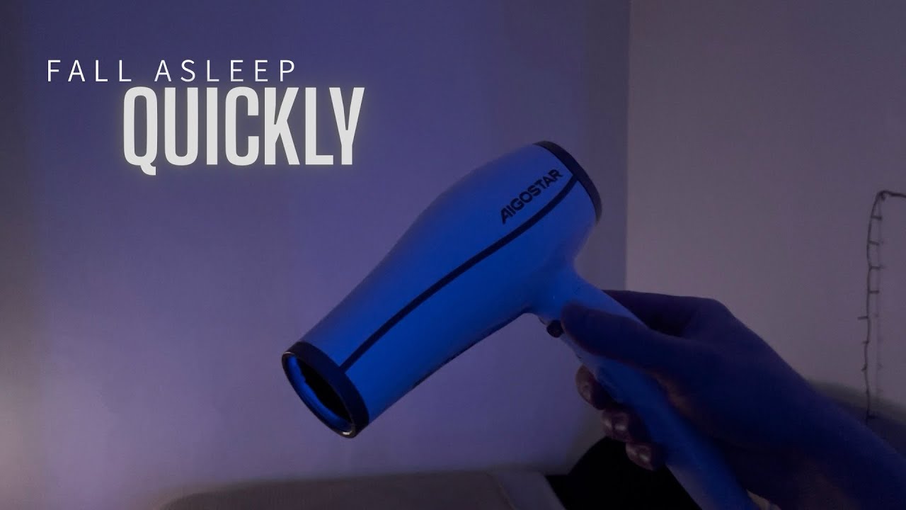 RELAX and STOP THINKING with this INTENSE and DEEP SOUND of HAIR DRYER (ASMR)