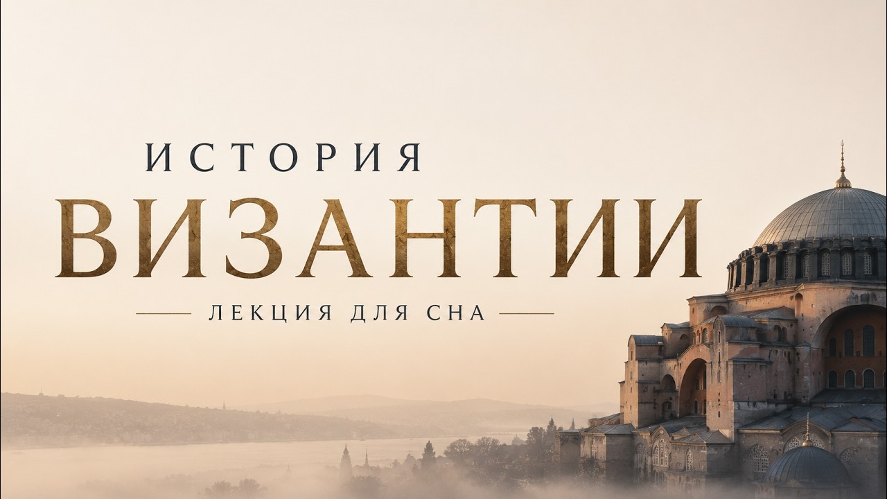 Византия: тысяча лет великой империи, которую забыли. ЛЕКЦИЯ ДЛЯ СНА🌙