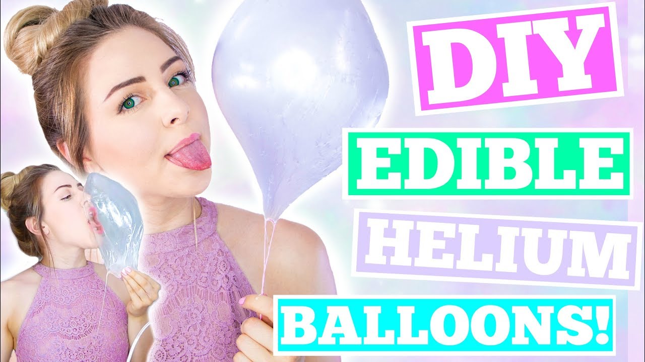 Testing Pinterest And Buzzfeed DIYs | Edible Helium Balloons !