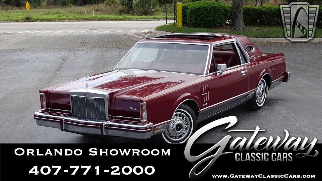 1982 Lincoln Mark VI Gateway Orlando #1383