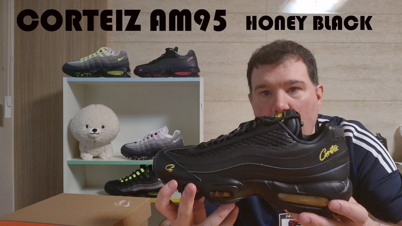 HE NEVER MISSES!!! | NIKE AIR MAX 95 CORTEIZ 'HONEY BLACK' REVIEW!!!