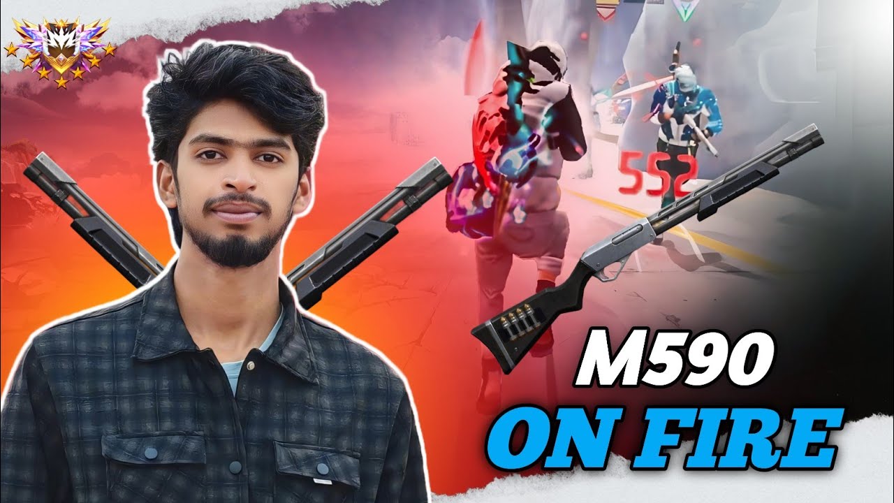 M590 দিয়ে উরাধুরা মা'ই'র💪🔥| Rusher Clips | NH NAZU FF - Free Fire