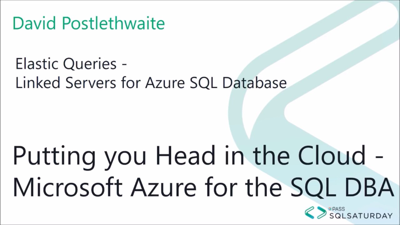 Azure SQL Database Elastic Queries