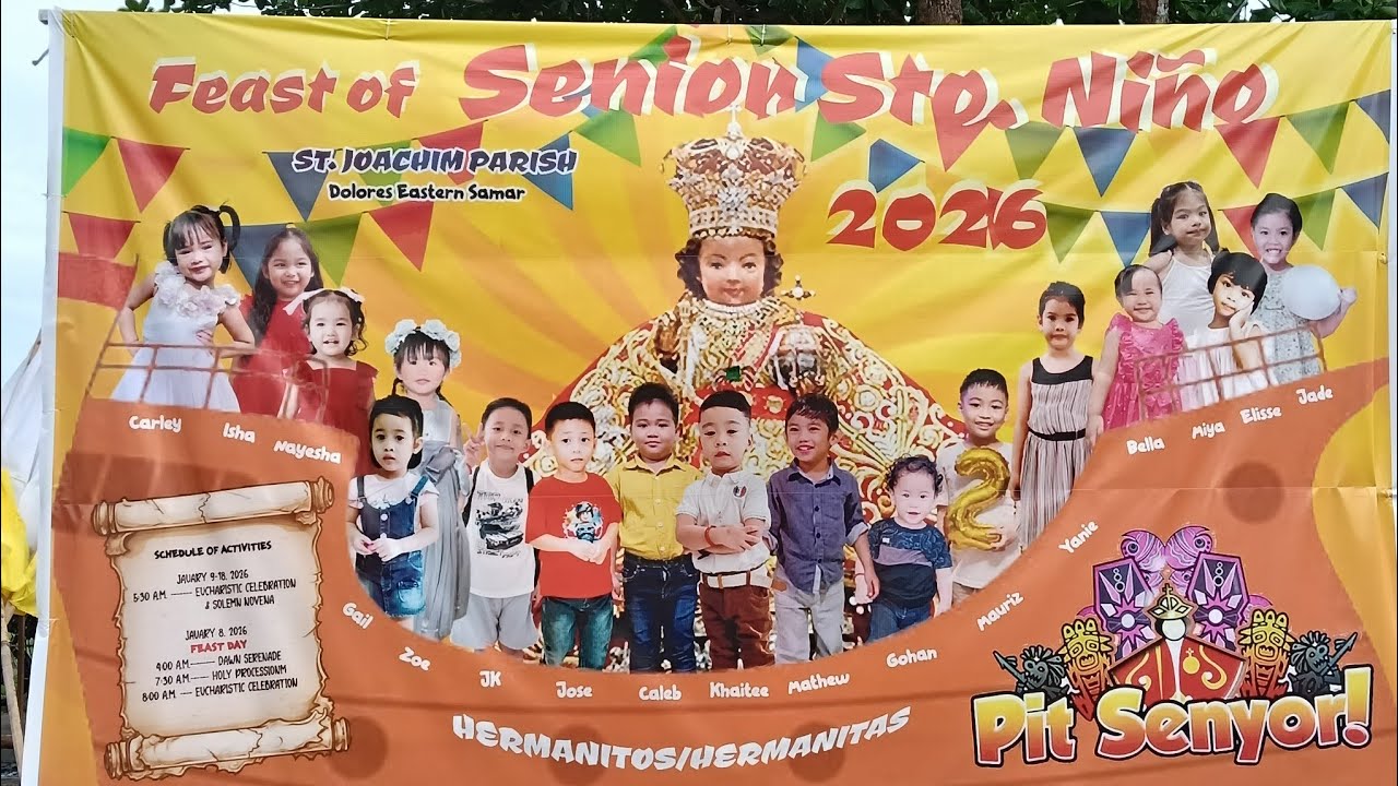 FEAST OF BABY JESUS 🙏 VIVA PIT SENIOR! 