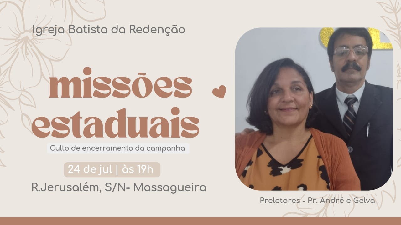 Culto da Fam&iacute;lia- IBR - 24/07/2022