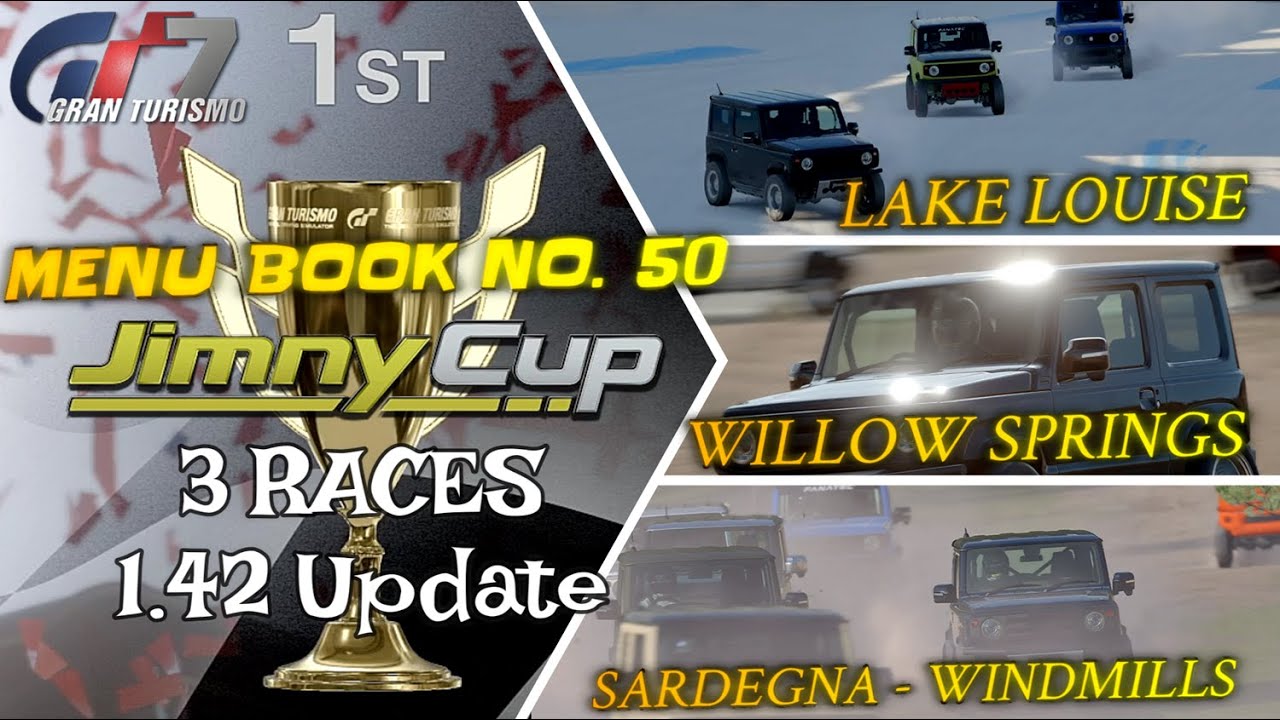 Gran Turismo 7 | Menu Book No. 50 | Jimny Cup | Update 1.42