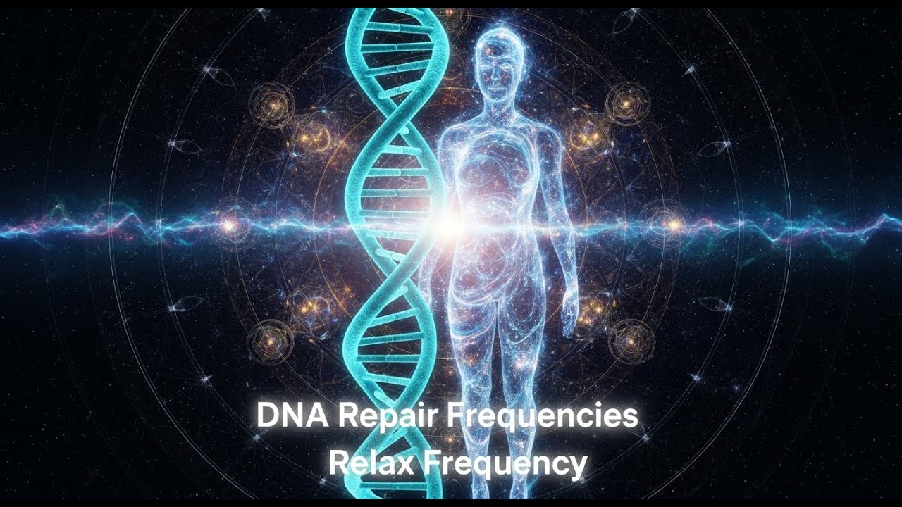 396Hz + 432Hz Healing Frequencies | Stress Relief & Energy Flow