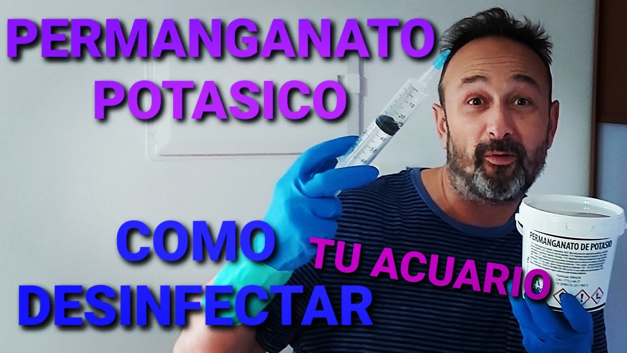 PERMANGANATO POTASICO PARA ACUARIO