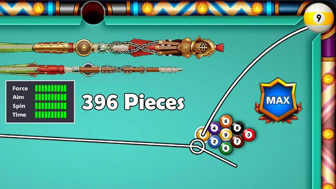 8 Ball Pool NEW Ancient Rome Cue Level Max 🙀 396 Upgrade Pieces Ancient Rome Season