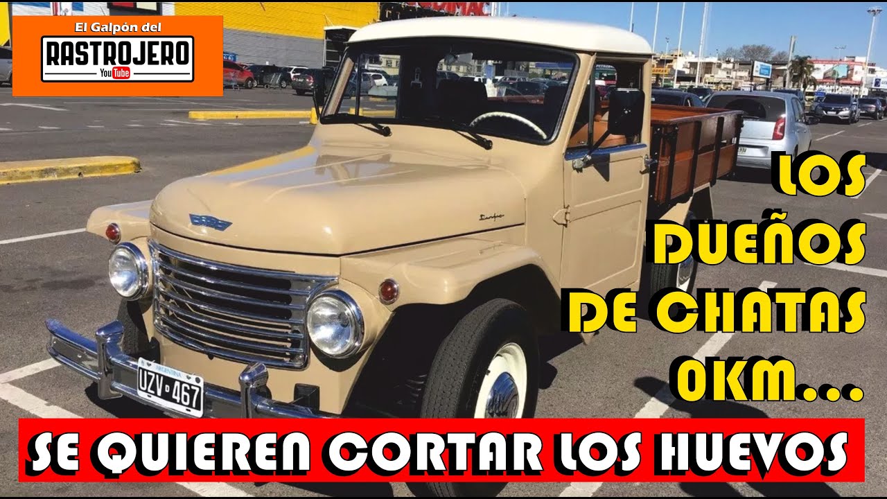 LOS DUEÑOS DE NUEVAS CAMIONETAS SE QUEJAN