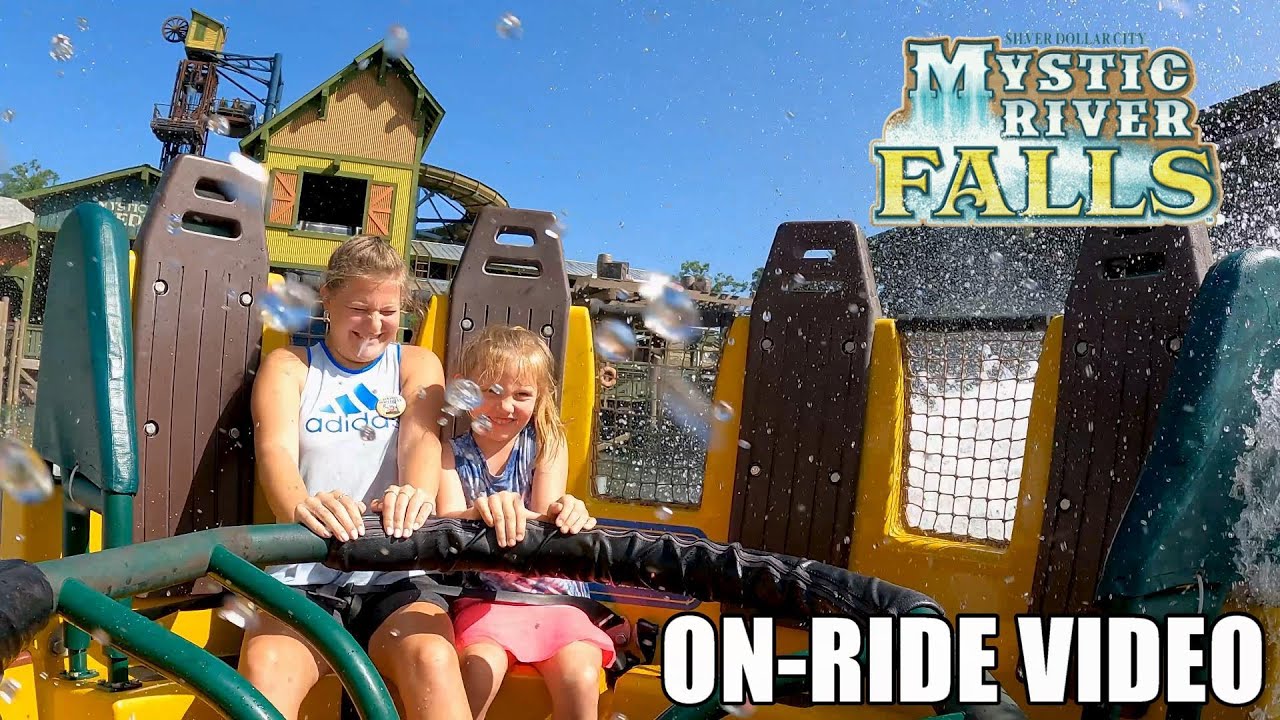 Mystic River Falls - Chest mount POV - Silver Dollar City (Branson, MO)