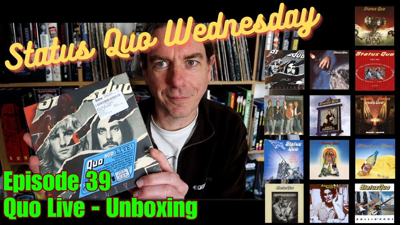 Status Quo Video - Episode #39 - Quo Live Unboxing
