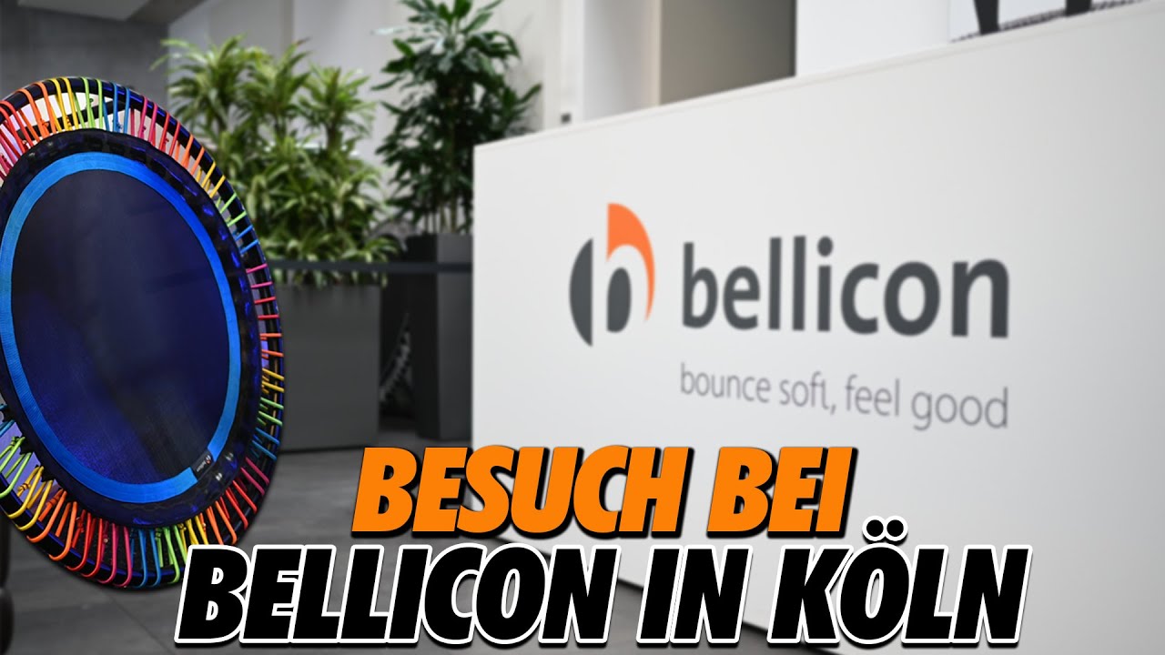 Besuch bei bellicon in Köln: Showroom, Filmstudio, Lager & Endmontage des Made-in-Germany-Trampolins