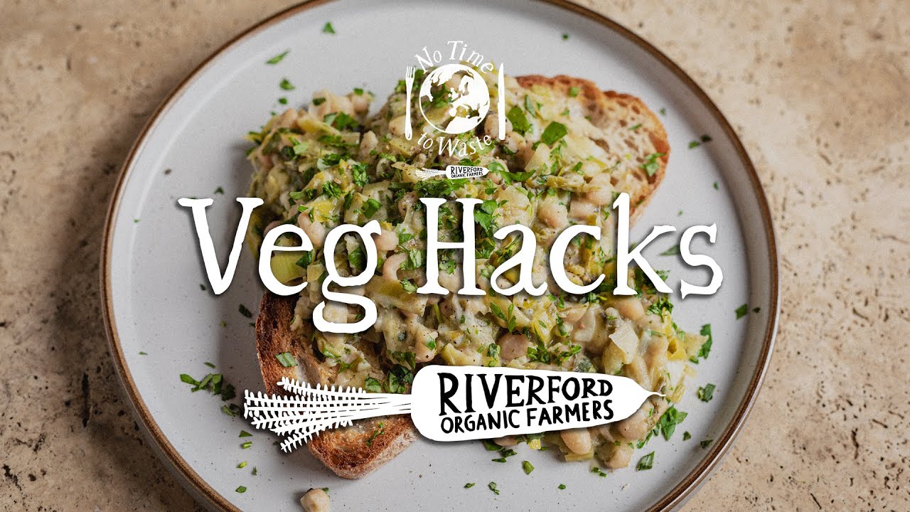 Leeks | No Waste Leeks on Toast VEG HACKS