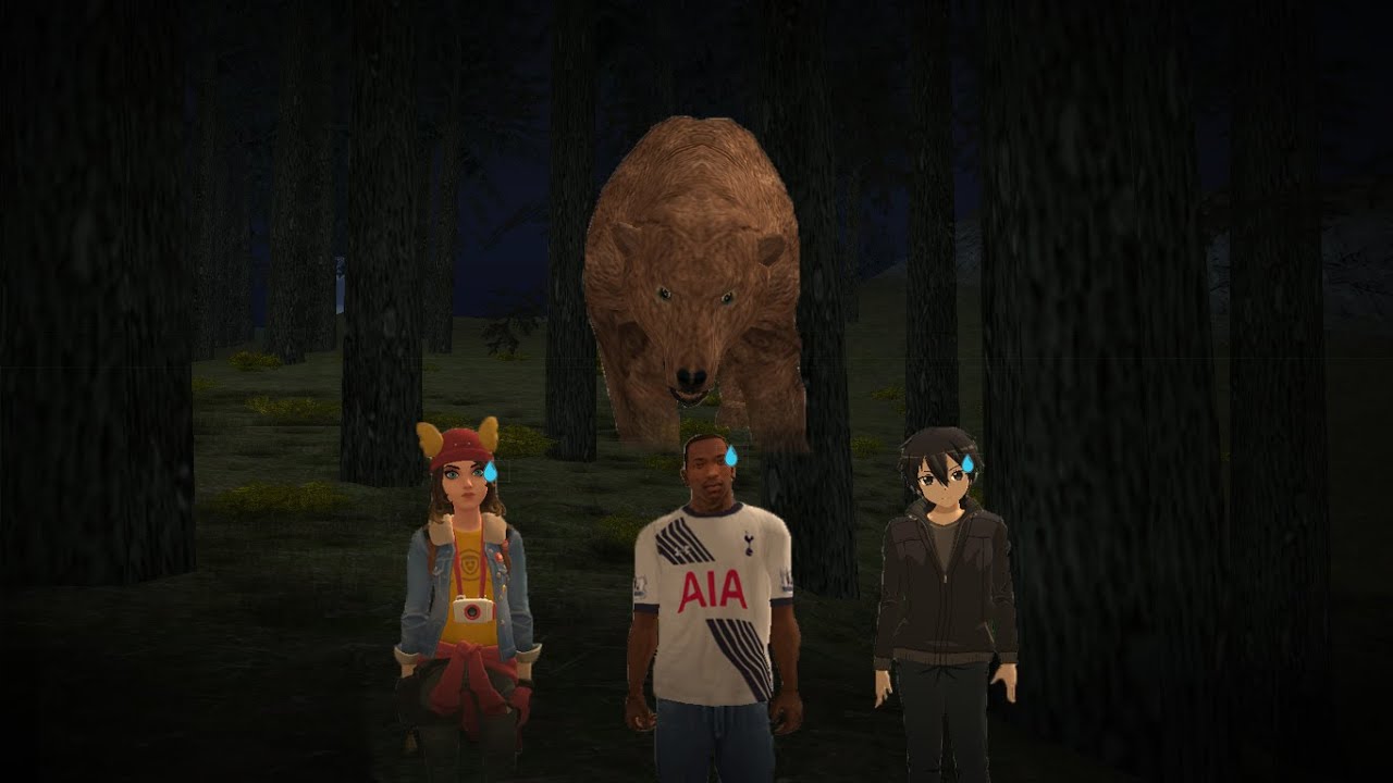 CJ y sus amigos van al bosque