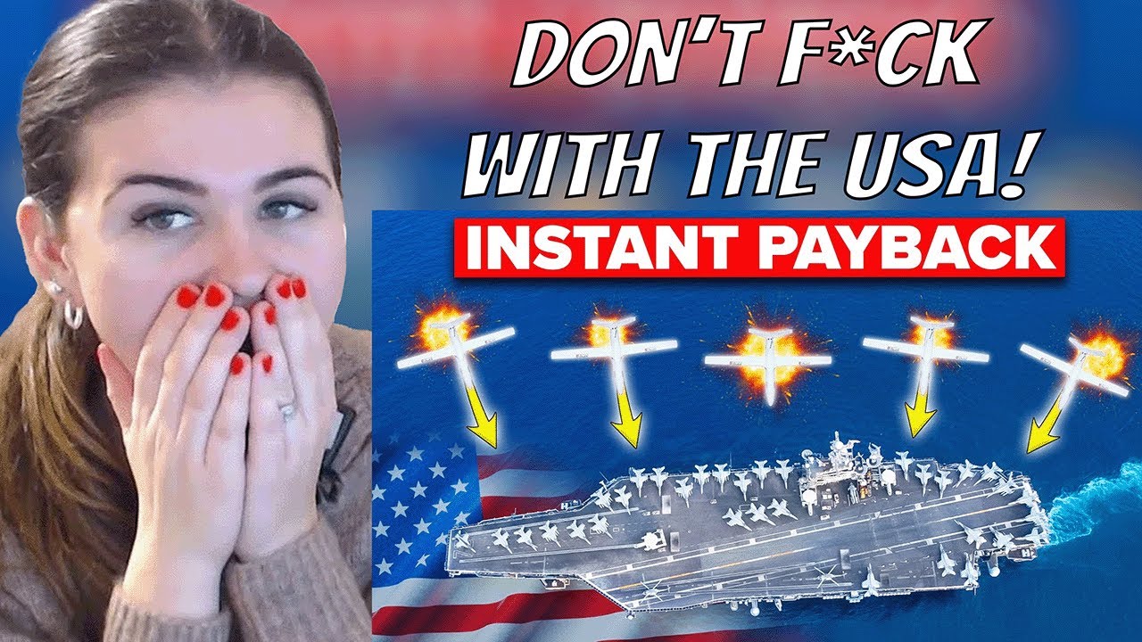 British Girl Reacts to Houthis ATTACK US Aircraft Carrier, Then THIS Happened…
