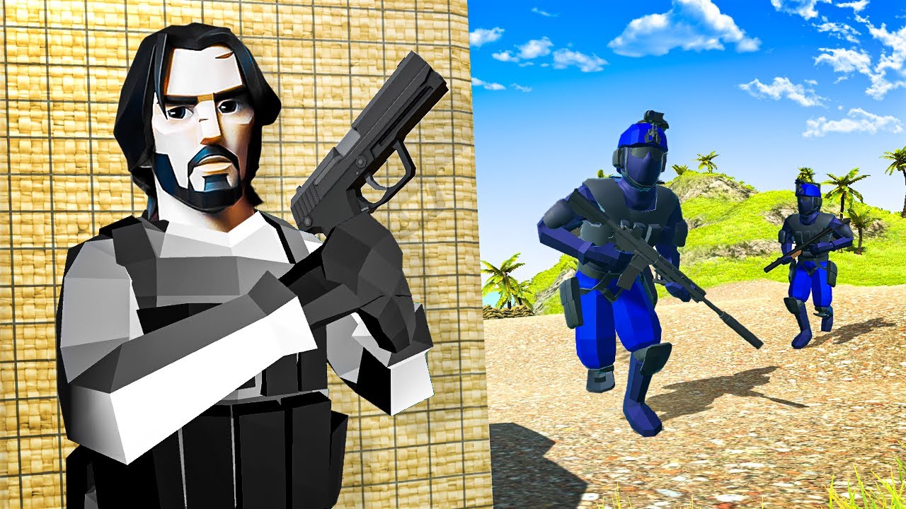 Being JOHN WICK in Ravenfield Spec Ops Mode!