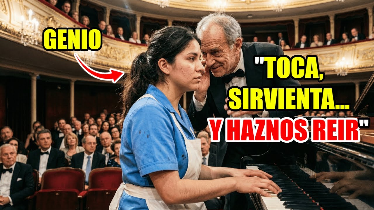 “TOCA SIRVIENTA... HAZNOS REÍR”, se BURLÓ el Maestro...sin Saber que Ella era una Genio.