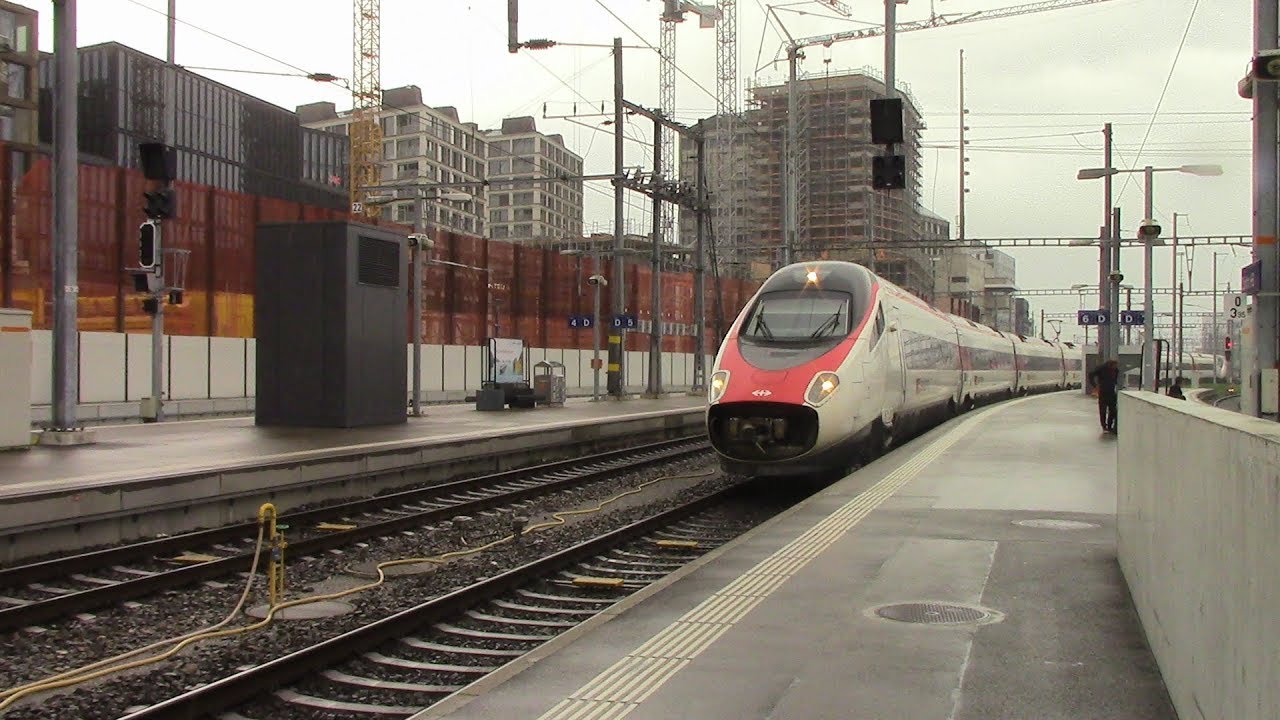 SBB CFF FFS EC 23 Zürich HB ⇒ Bellinzona ETR 610 / RABe 503 Tilt Train