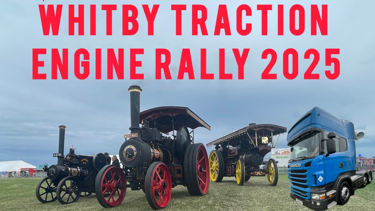 Whitby traction engine rally 2025