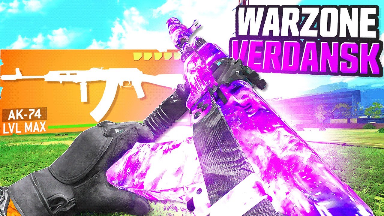 the AK-74 is BROKEN in WARZONE! 🤯 (Best AK 74 Class Setup)