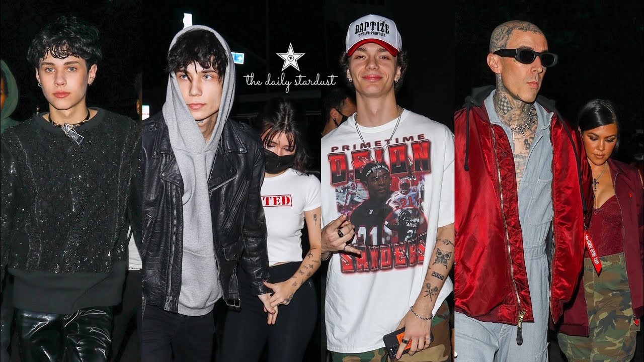 Landon Barker Has Performance With Dad Travis Barker & Jaden Hossler With Star Studded Guest