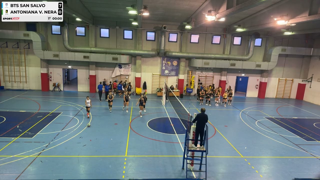 BTS-Antoniana volley nera 3-0
