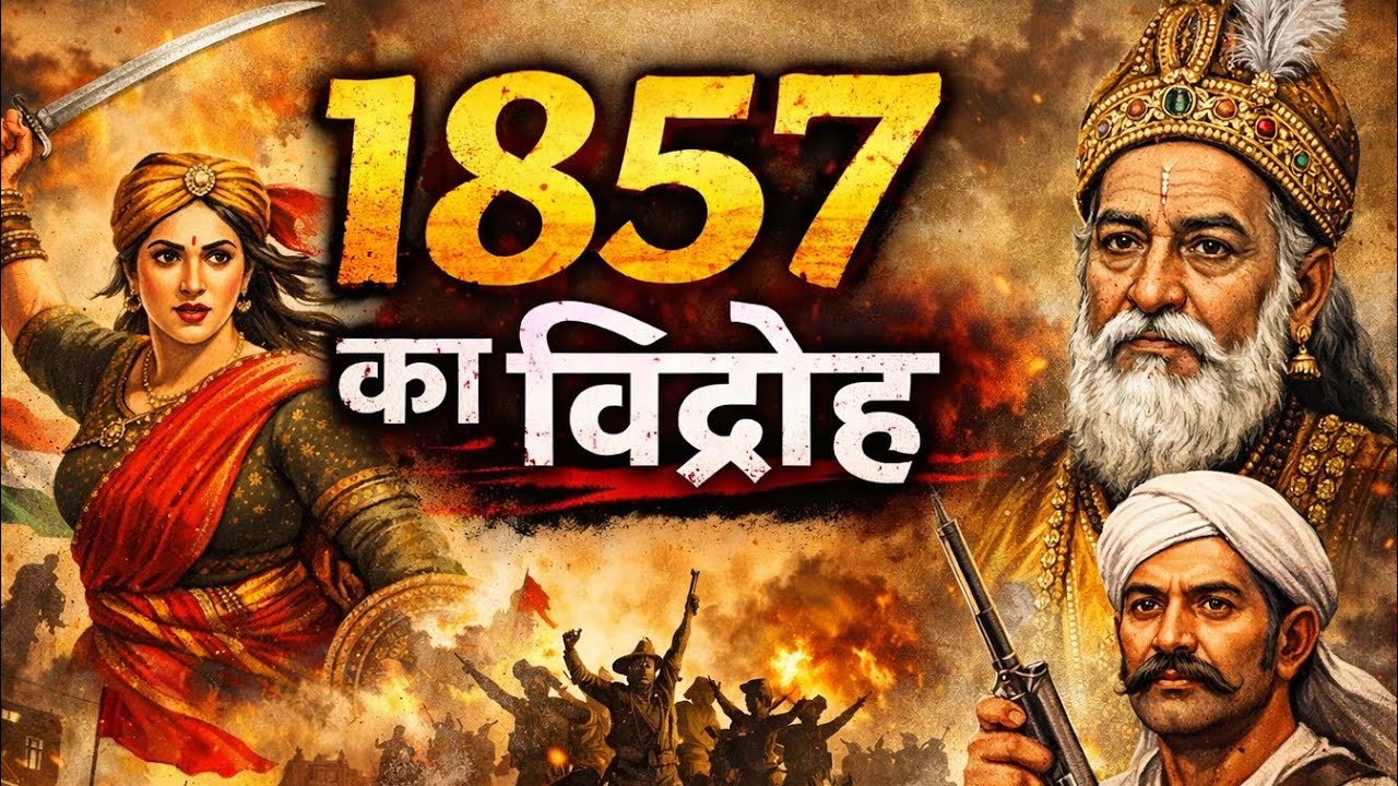 1857 का विद्रोह |कारण, घटनाएँ और परिणाम  | आसान भाषा में पूरी जानकारी