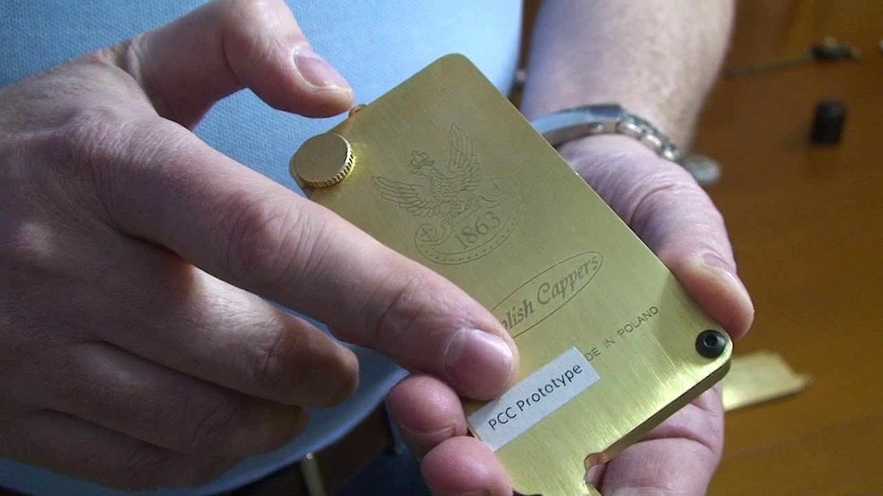 2018  Polish Cappers Kapiszonownik  uniwersalny model PCC - Prezentacja