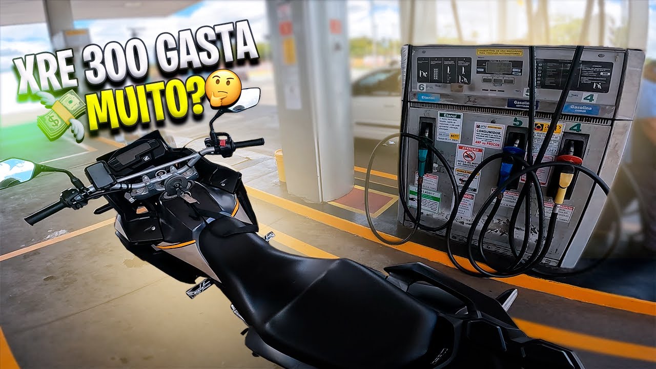 QUANTO GASTEI PARA ENCHER O TANQUE DA XRE 300