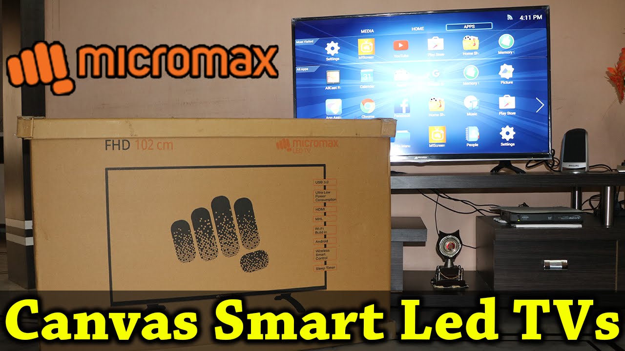 Micromax Canvas-S Full HD Smart LED TV : Full Review