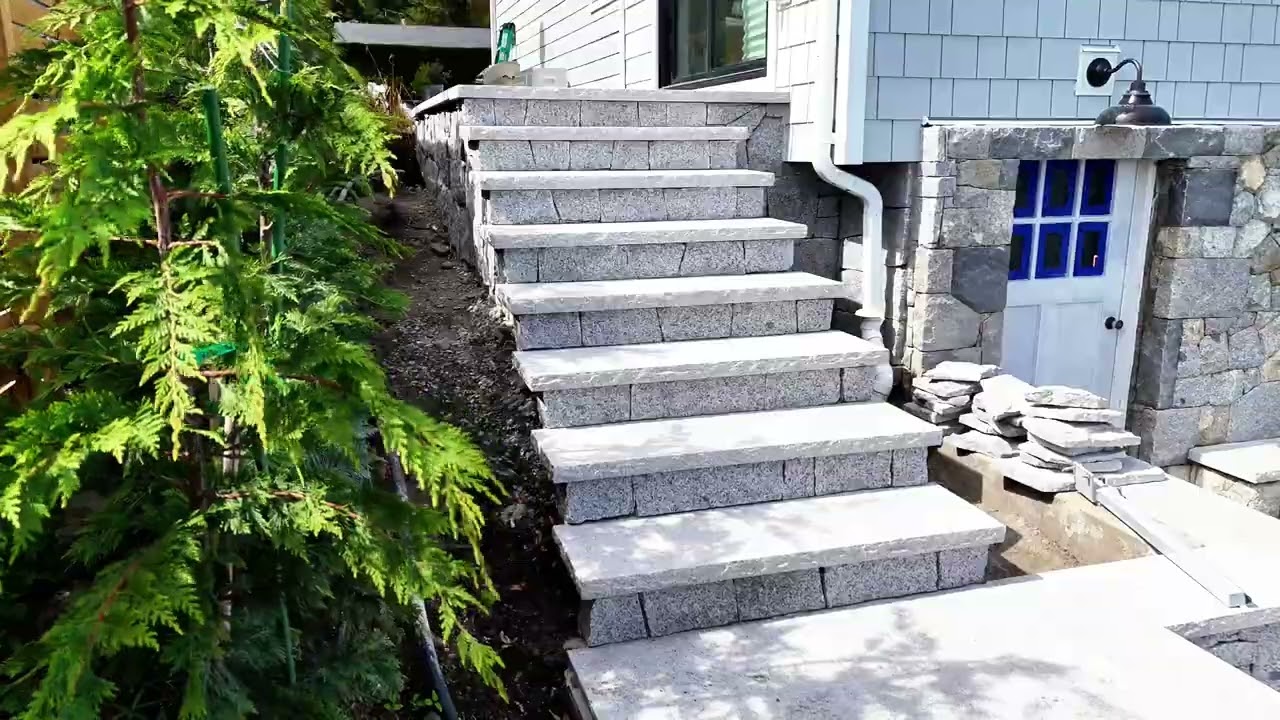Custom Granite Installed by Orca Masonry | Victoria BC Stone Project