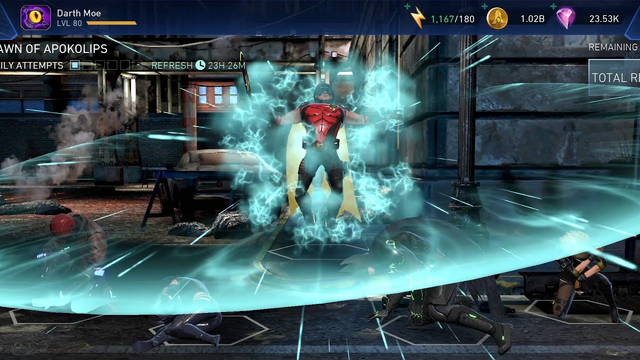 Прохождение героического режима 7 уровня 2 в дополнении Dawn of Apokolips (19.12.25) - Injustice ...