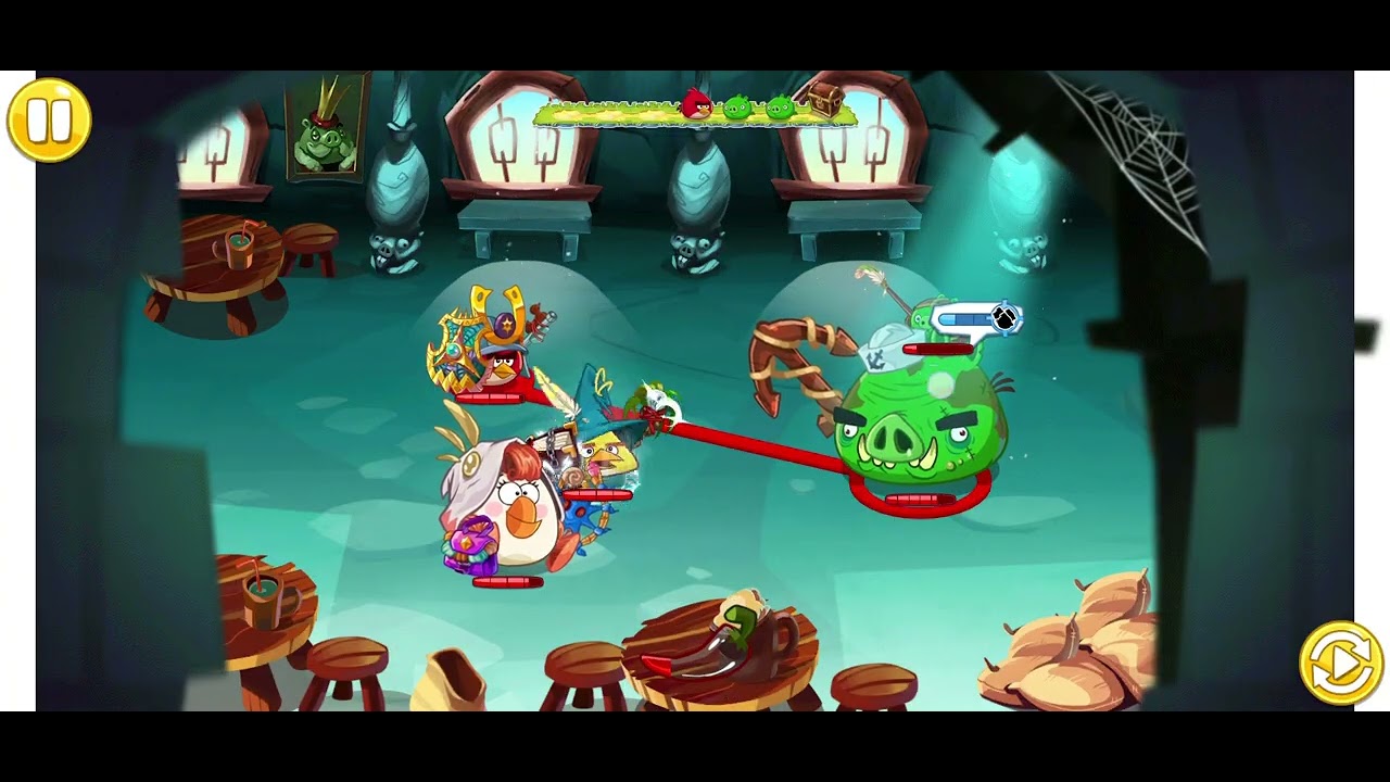 angry birds epic - second boss battle