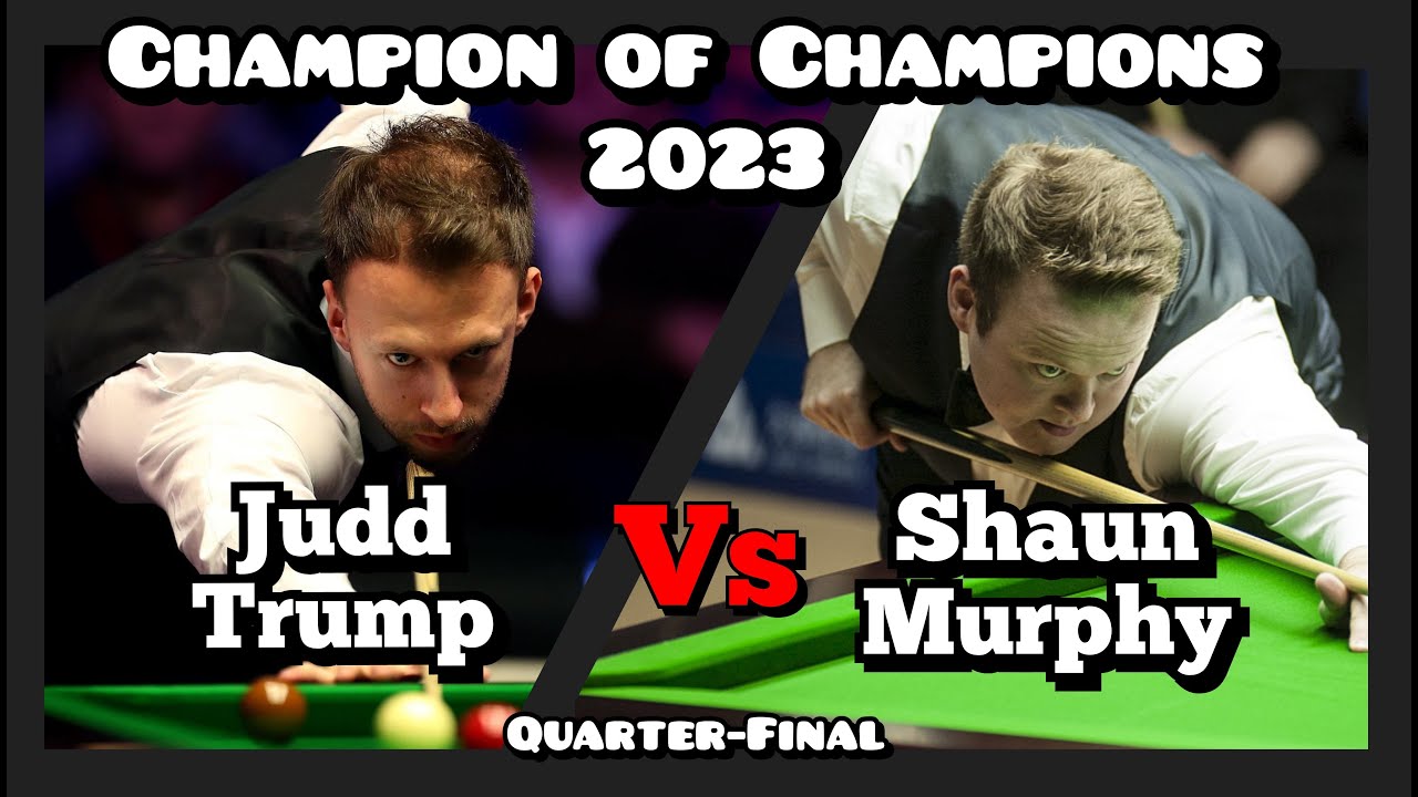 Judd Trump vs Shaun Murphy - Champion of Champions Snooker 2023 - Quarter-Final