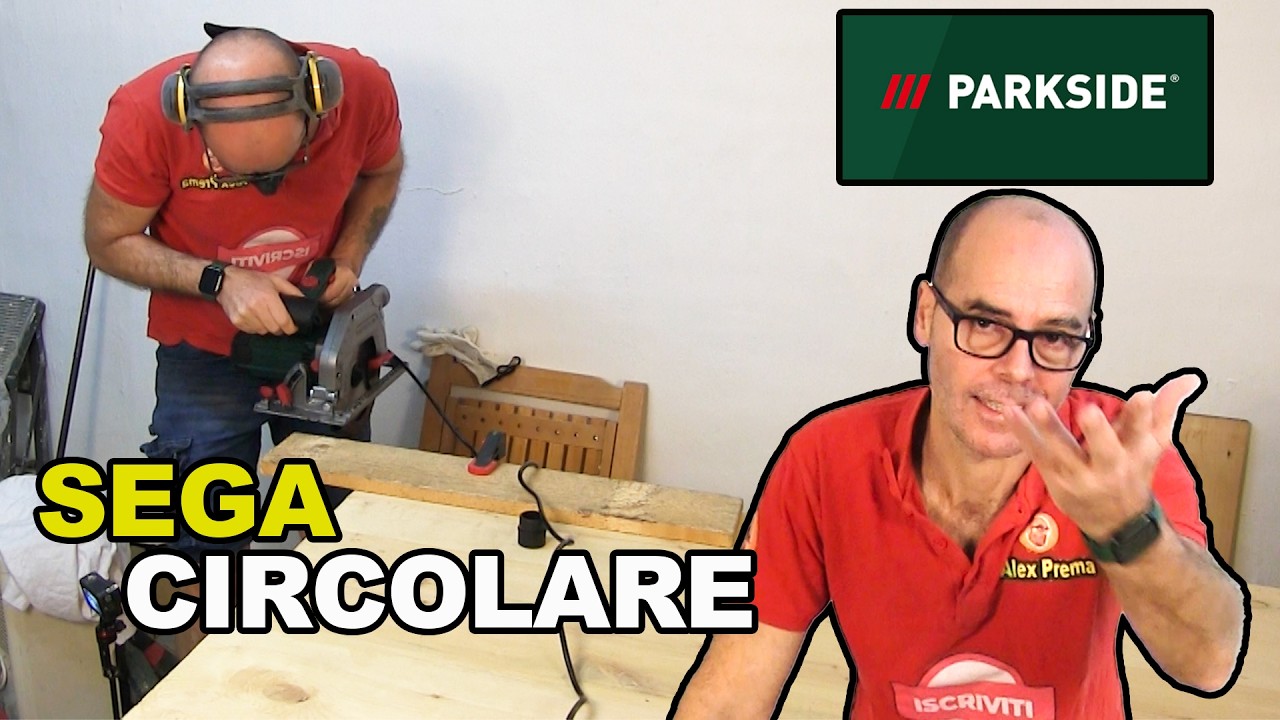 RECENSIONE SegaCircolare ParkSide mod PHKS 1350 E4