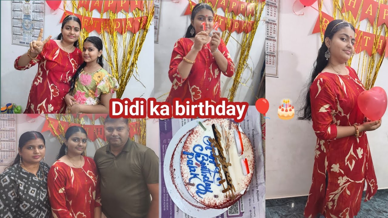 Didi ka birthday 🥳🎂 special gift 😄🎁 greeting card ♦️♠️