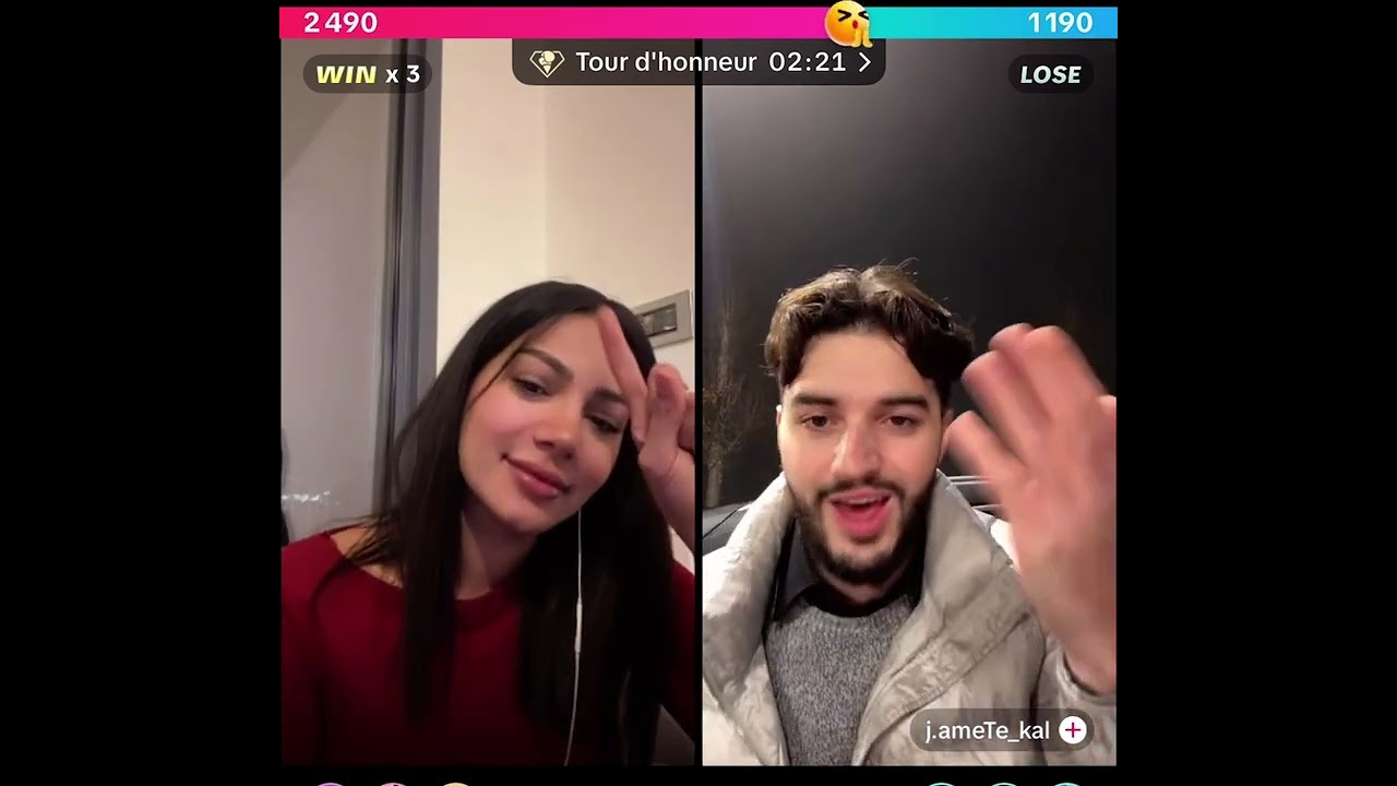 ايمان قسمة ونصيب مع مغربي قبائلي تتعلم اللغة 😂😍#الجزائر #اكسبلور #المغرب #تونس#live 