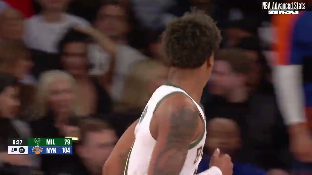Tyler Smith 10 pts 2 reb 2 blk vs New York Knicks | 2024-11-08