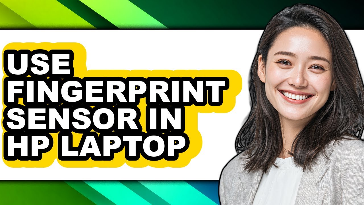How to Use Fingerprint Sensor in Hp Laptop (easy Method)